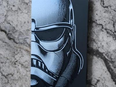 Stormtrooper- HueForge - Black and White 