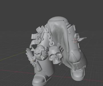 BA Chaplain mk7 leg