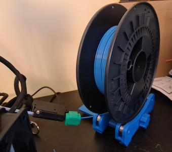 MOD: only 4 nuts & bolts and 2kg support / Jen 4 šroubky s matkou a podpora 2kg cívky