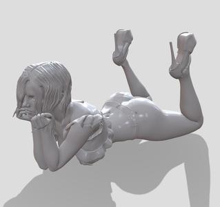 Dancer woman clothed variants