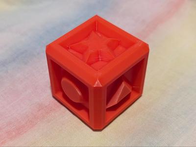 Embossed Shapes Dice