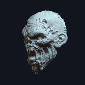 Necrothar v5 "action figure head"