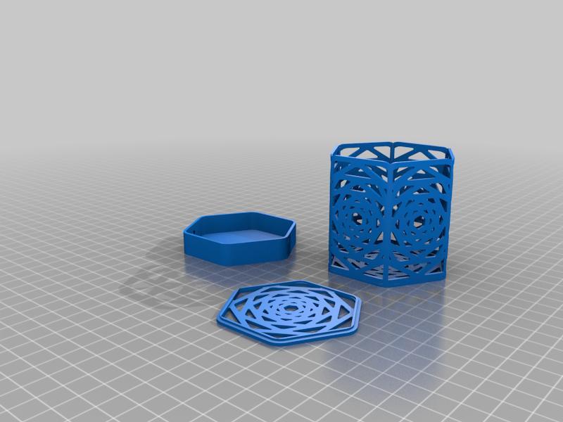 Mandala style lamp