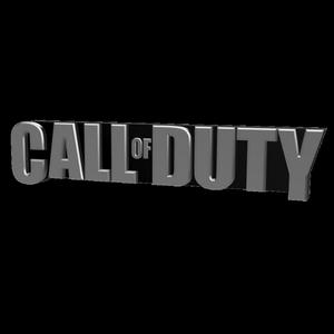 3D MULTICOLOR LOGO/SIGN - Call of Duty (2003)