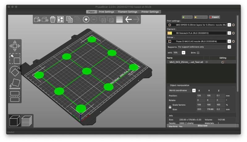 Parametric Bed Level Test