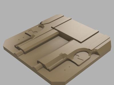 TAURUS TS9 AMBIDEXTROUS VAC MOLD