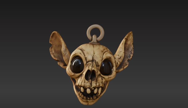 Predator - Stitch Yautja Trophy Keychain