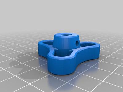 Ender 3 (PRO) Extruder Knob with enlarged hole for Ender 3 Pro