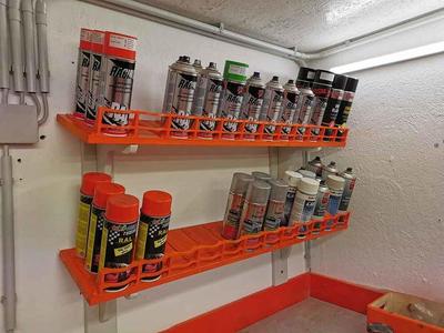 BBM Paint Storage (for screwing to a shelf)