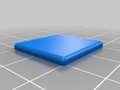 Piano/Keyboard Replacement Key Tops (OpenSCAD)