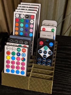 LED Remote Holder for 20 Remotes