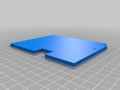 Ender 3 Pro Rear case Lids with ribbon cable gaps