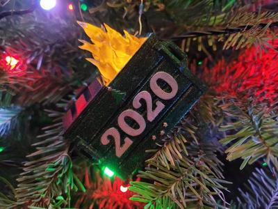 2020 Dumpster Fire Ornament