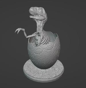 Baby Raptor Egg | Velociraptor Egg