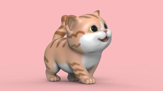 Cute Walking Kitten V3