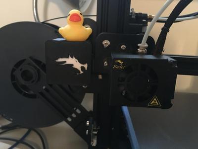 Ender 3 Dragon Cover - No Hole(+Bottom Cutout)