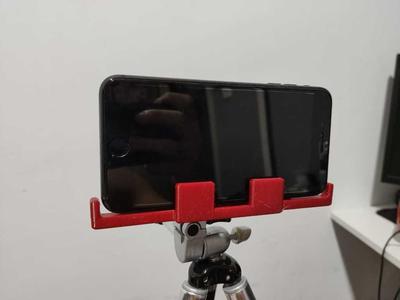 Smartphone tripod adapter