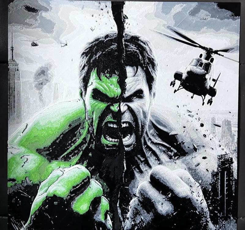 Hulk marvel Hueforge