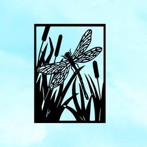 mural dragonflies