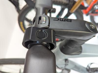 Handlebar watch mount
