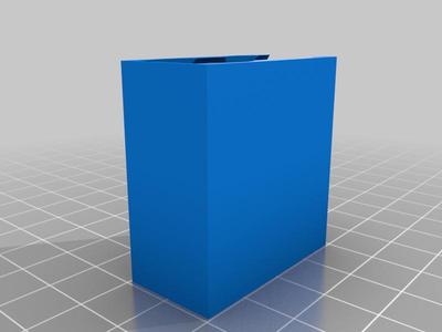 Dual CR123 slide top case