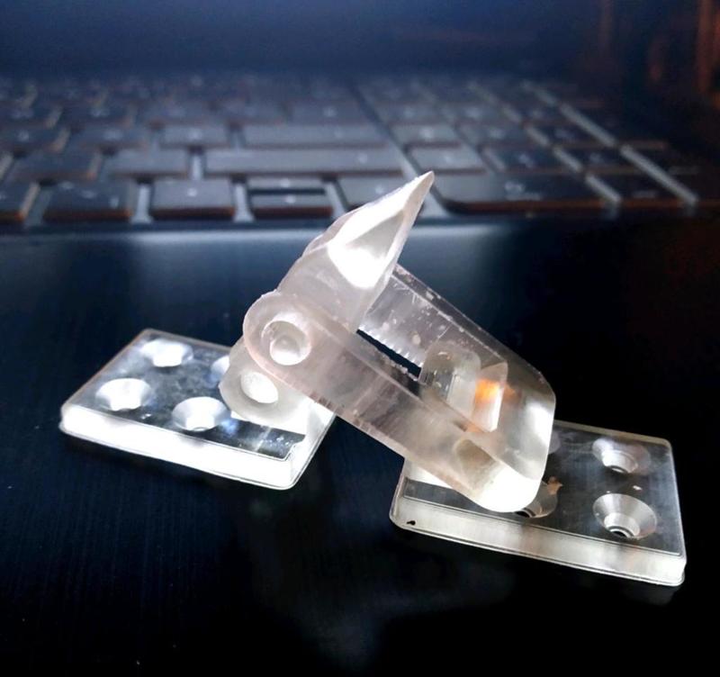 perfect Latch+toggle+lock+samesize+printed+tested
