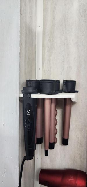 6-1 Hair Curler Wand Corner Shelf