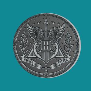 Harry Potter Print Model Harry Potter Medallion Harry Potter Wall Decor