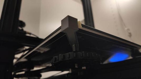 Glass bed bracket for ender 3