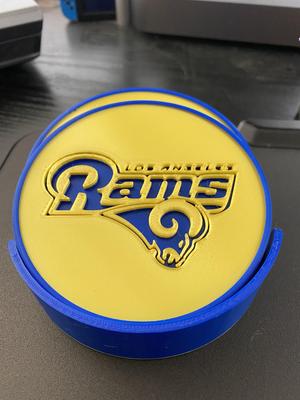 LA Rams coaster set