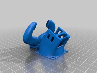 'Mini-Me'  Remix for Micro Swiss Direct Drive for Ender 3 - 4010/5015 Fans