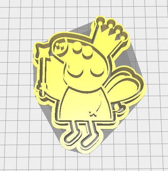 Cutter and stamp peppa pig Fairy