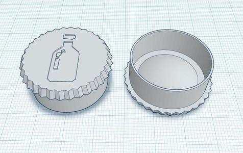 [revised] BottleCaps v2 - Insect cover for bottles