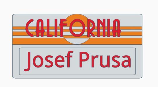 Out of time Name Badge