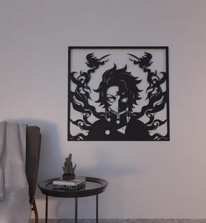 WALL DECORATION Demon Slayer Kimetsu no Yaiba 2D WALL ART