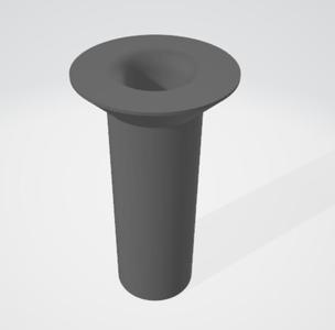 Filament Guide through the ledge
