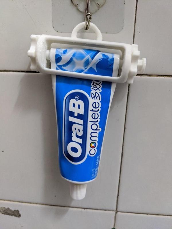 Toothpaste Tube Squeezer and Holder