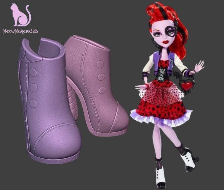 Operetta, Picture Day, Shoes, Monster High.