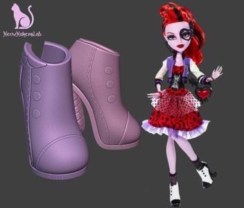 Operetta, Picture Day, Shoes, Monster High.