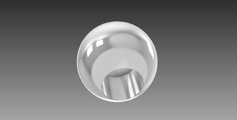 Curtain Rod Endcap 20mm