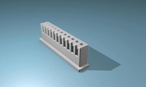 Header/Lead-wire Female Connector 11 contacts (e.g. for NEMA 23 stepper motor)