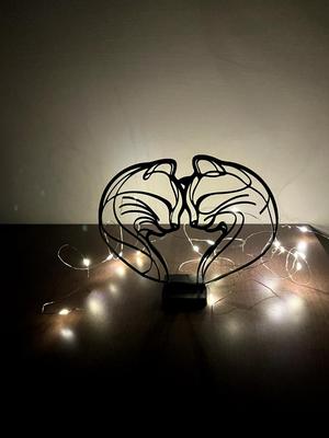 Cat Couple Decor