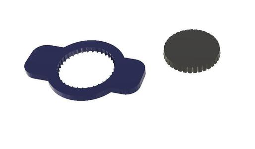 "Open Up Buttercup" Jar Lid Opener  - ( Jar =  big mouth bottle)