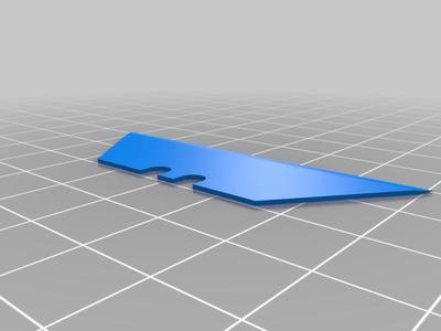 Razorblade Mockup /w Parametric