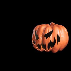 Evil Halloween Pumpkin