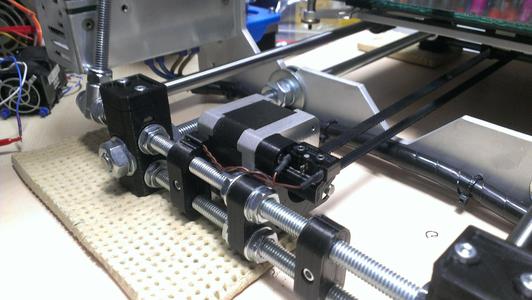 Prusa i3 Y motor holder+fix motor