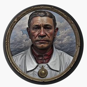 Konstantin Chernenko medallion pendant