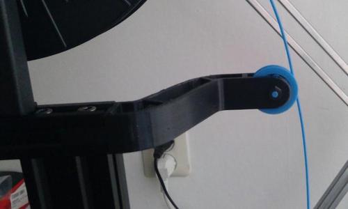 Anycubic Mega Zero - Upper filament guide with bearing