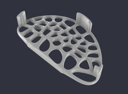 Coral soap dish remix with thicker stands