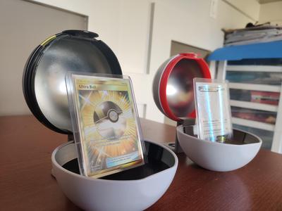 Pokeball Tin Card Display